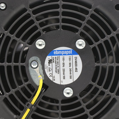 ebmpapst DV4600-492 115V 18W 2650RPM Compact Fan - Equipment Ventilation