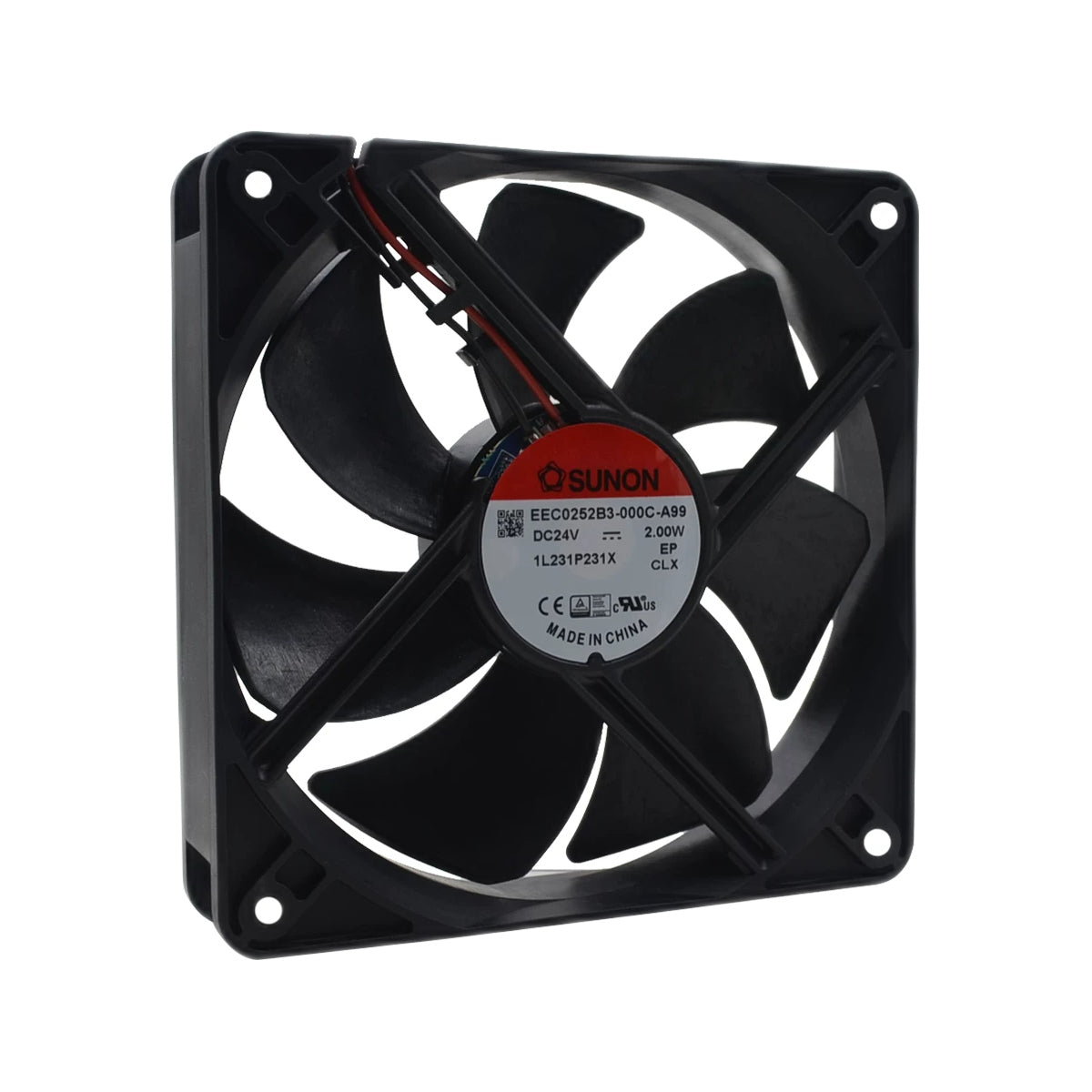 SUNON 24V DC EEC0252B3-000C-A99 Axial Fan 120*120*25mm product image