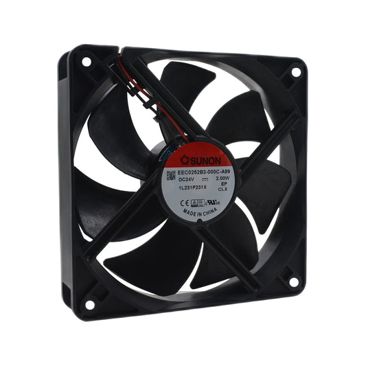 SUNON 24V DC EEC0252B3-000C-A99 Axial Fan 120*120*25mm product image