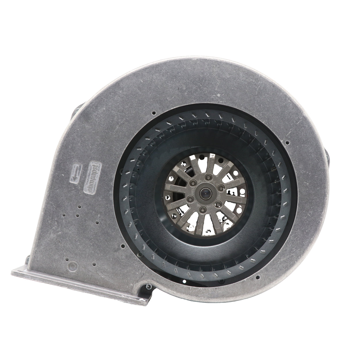 Front view of ebm-papst G2D180-BD18-11 centrifugal fan