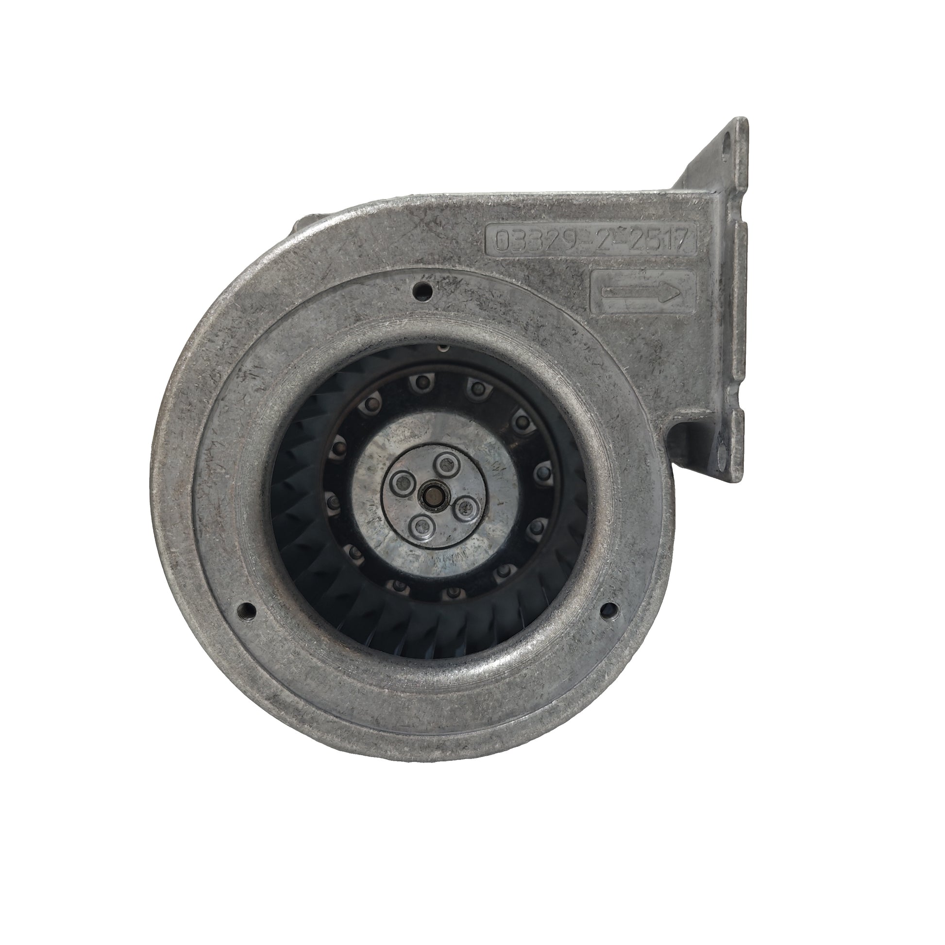 Front view of ebm-papst G2E085-AA01-01 centrifugal fan