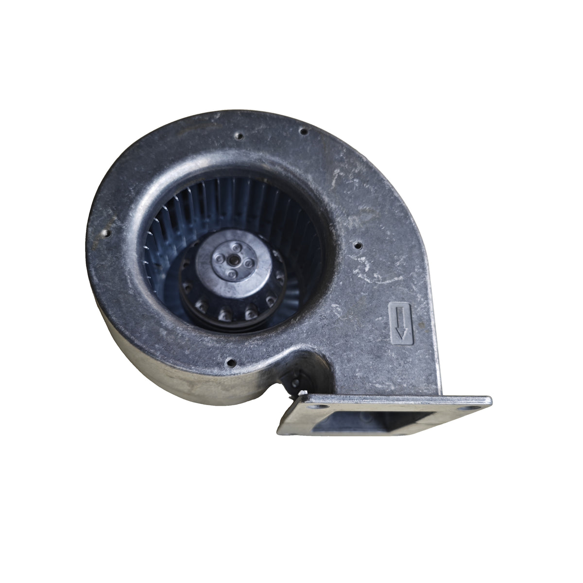 Front view of ebm-papst G2E108-AA01-01 centrifugal fan