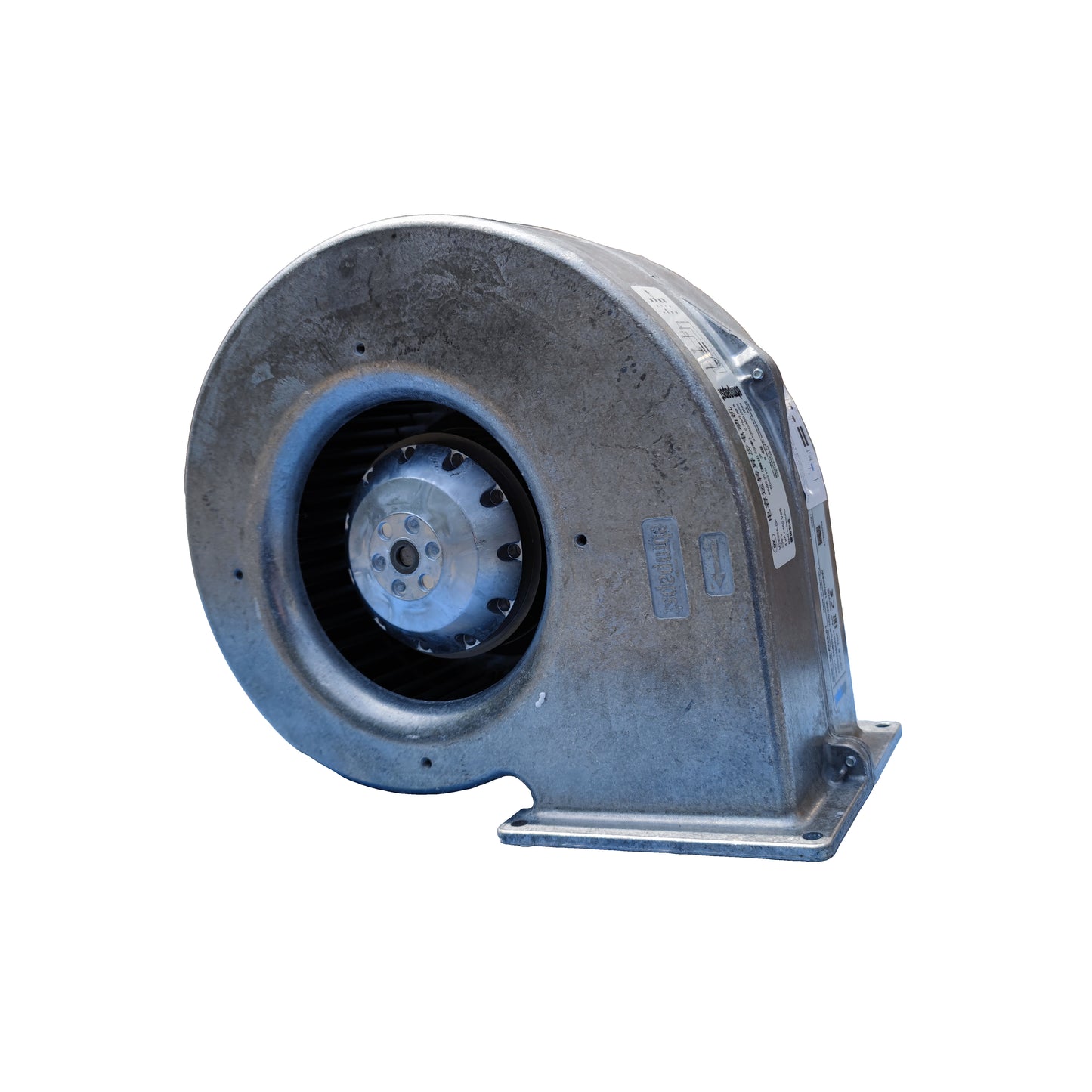 Front view of ebm-papst G2E140-AI28-01 centrifugal fan