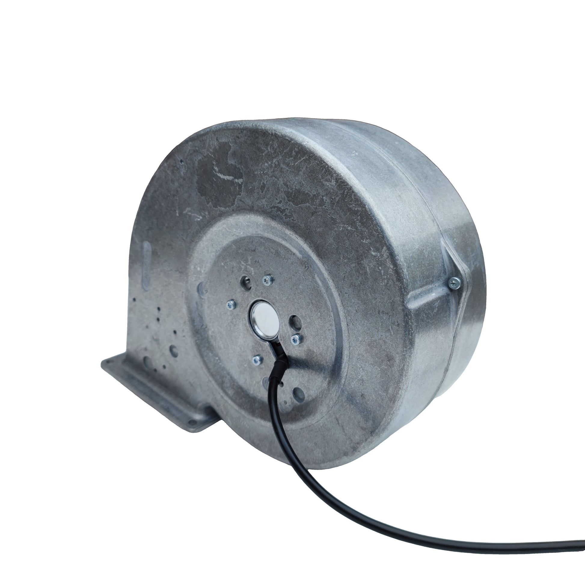Side view of ebm-papst G2E140-AL40-01 centrifugal fan