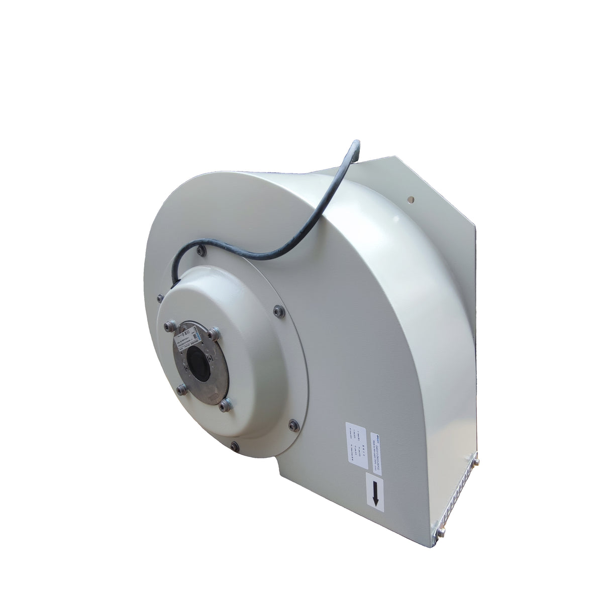 Back view of ebm-papst G4D310-DK03-05/F02 centrifugal fan