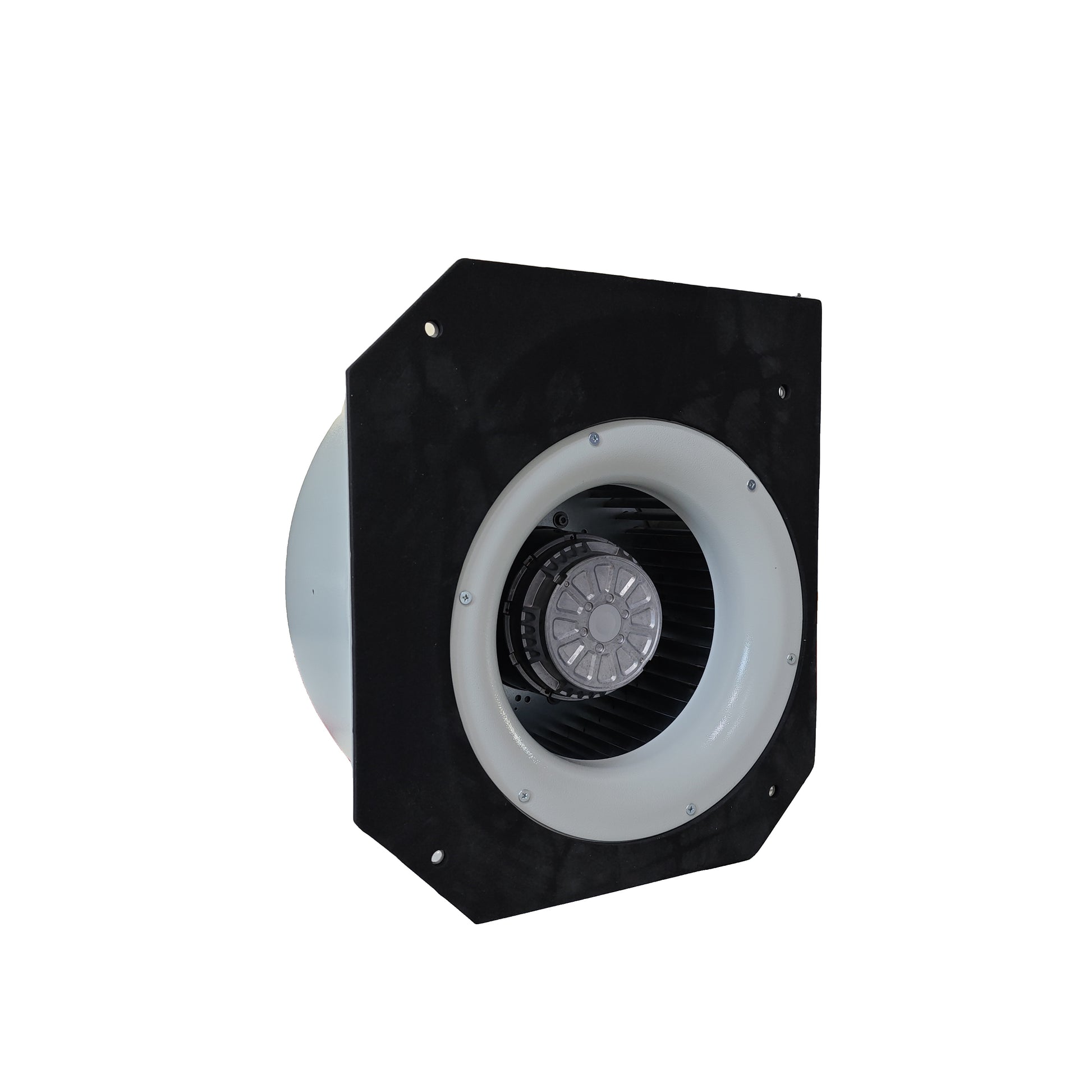 Front view of ebm-papst G4D355-CM15-XA/F02 centrifugal fan