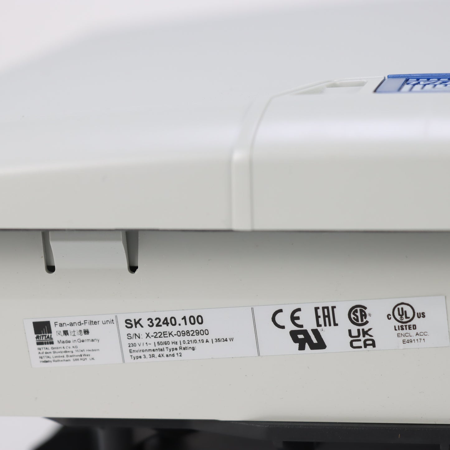 K2S165-AA75-06 Industrial Fan 230V 2150RPM 35W