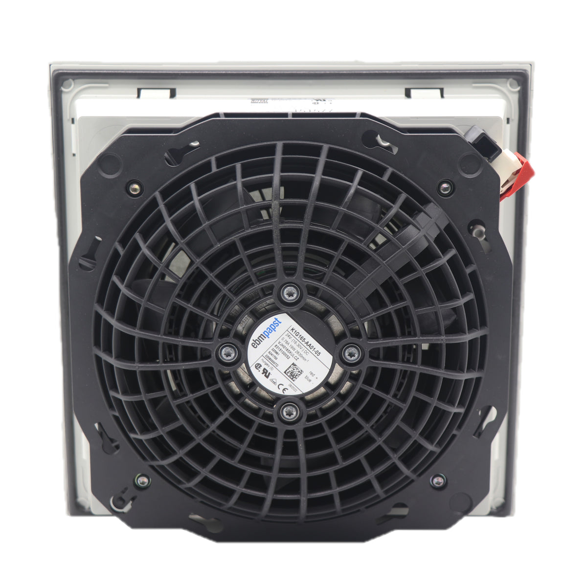 Back view of ebm-papst K1G165-AA01-05 axial fan