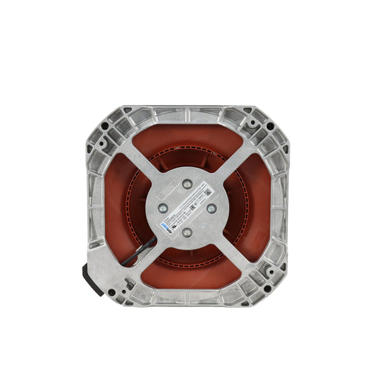 Front view of ebm-papst K2E225-RA92-09 centrifugal fan
