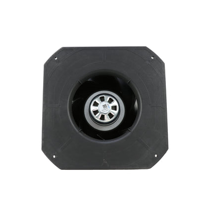 Front view of ebm-papst K3G225-RE07-03 centrifugal fan
