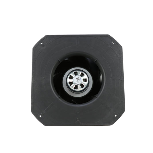 Front view of ebm-papst K3G225-RE07-03 centrifugal fan