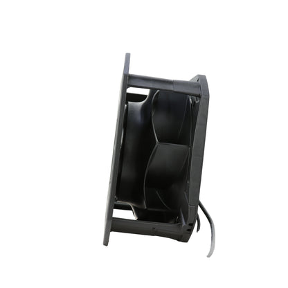 Side view of ebm-papst K3G225-RE07-03 centrifugal fan