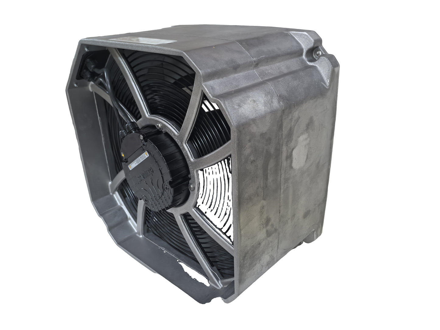 Front view of ebm-papst K3G280-RR03-H4 centrifugal fan