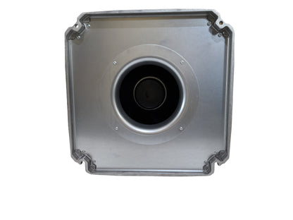 Back view of ebm-papst K3G280-RR03-H4 centrifugal fan