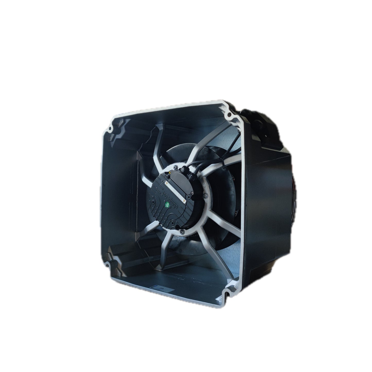 Front view of ebm-papst K3G280-RR04-H9 industrial fan