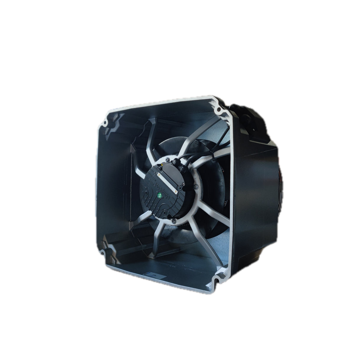 Front view of ebm-papst K3G280-RR04-H9 industrial fan