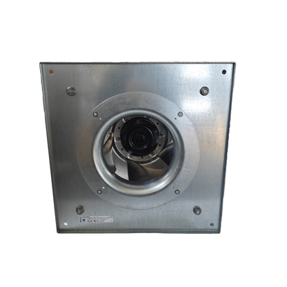 Front view of ebm-papst K3G310-PH58-02 centrifugal fan
