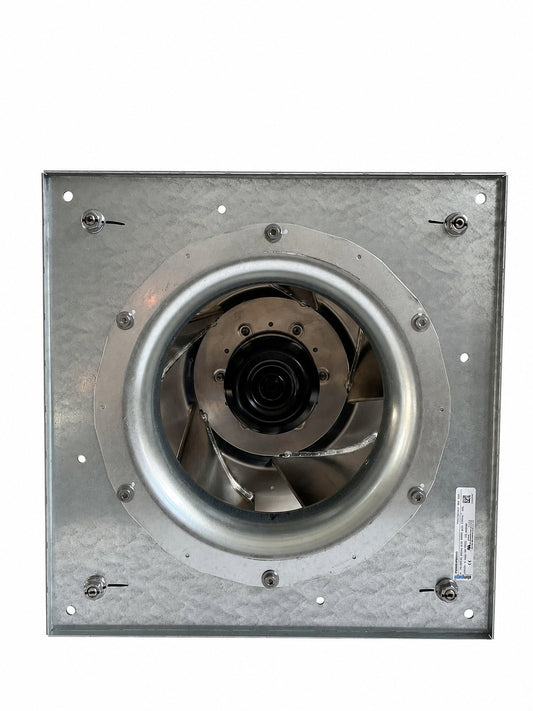 Back view of ebm-papst K3G400-PW03-01 centrifugal fan