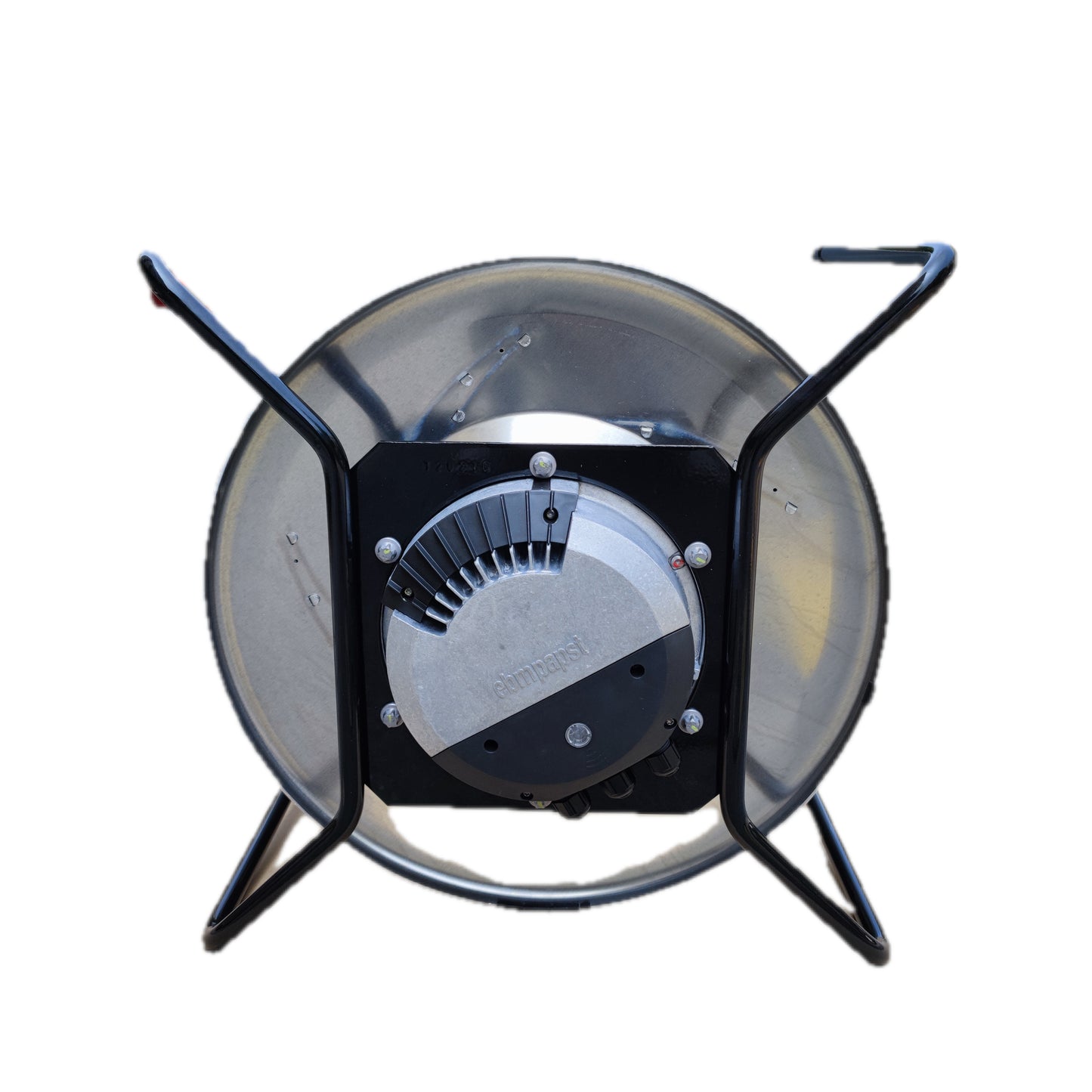 Side view of ebm-papst K3G450-PA31-03/F01 centrifugal fan