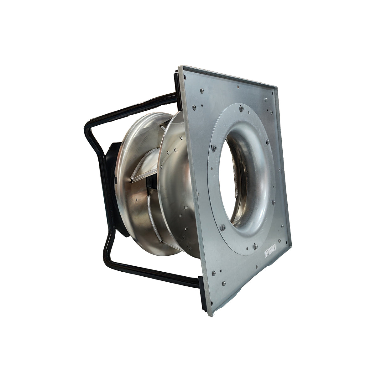 Side view of ebm-papst K3G450-PB29-L1/F01 centrifugal fan