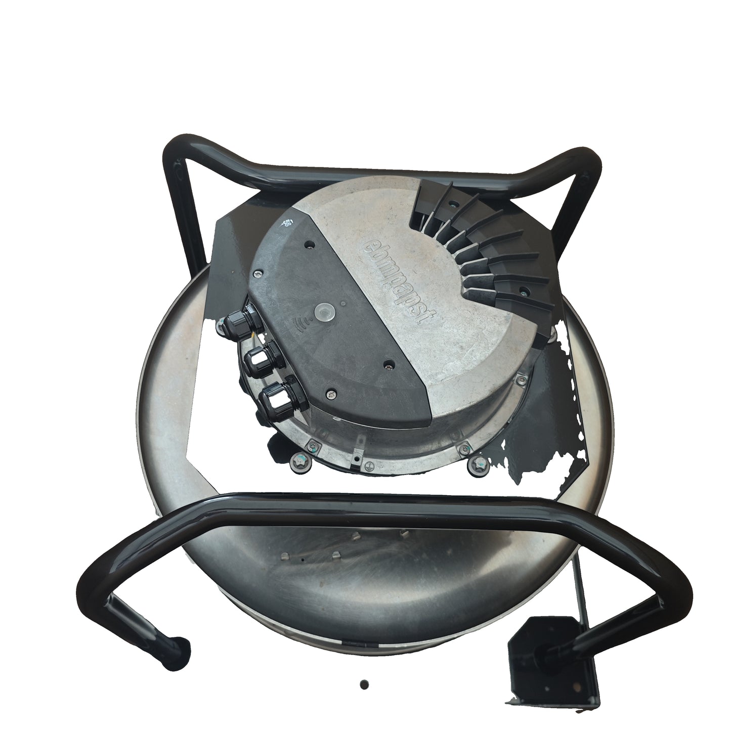 Front view of ebm-papst K3G450-PB29-N1 centrifugal fan