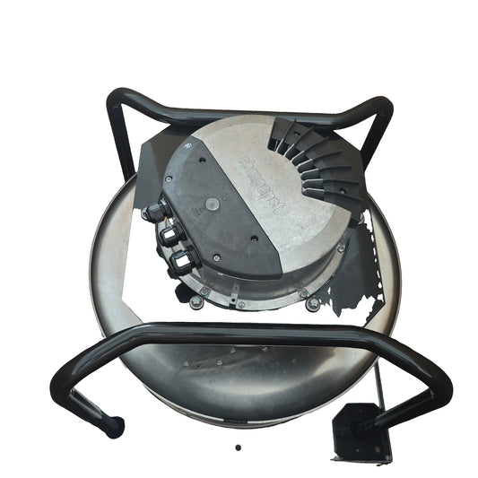 Front view of ebm-papst K3G450-PB29-N1 centrifugal fan