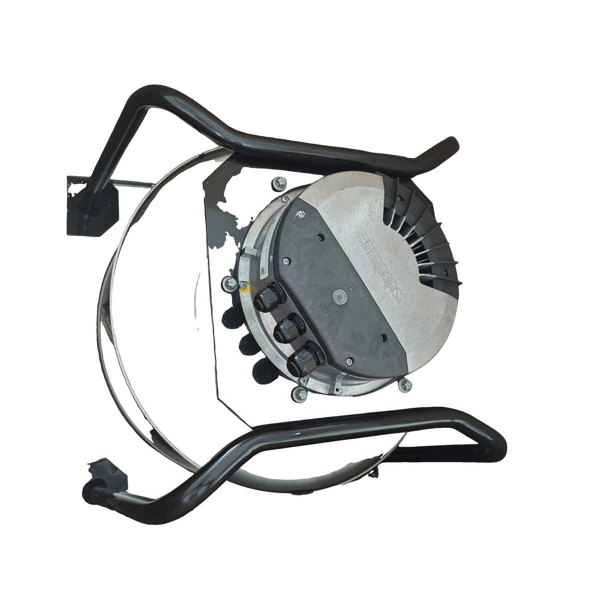 Side view of ebm-papst K3G450-PB29-N1 centrifugal fan