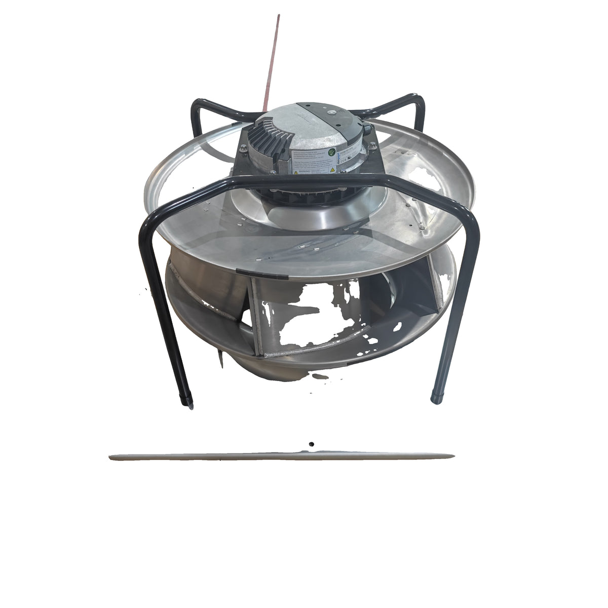 Back view of ebm-papst K3G560-PB31-03/F02 centrifugal fan