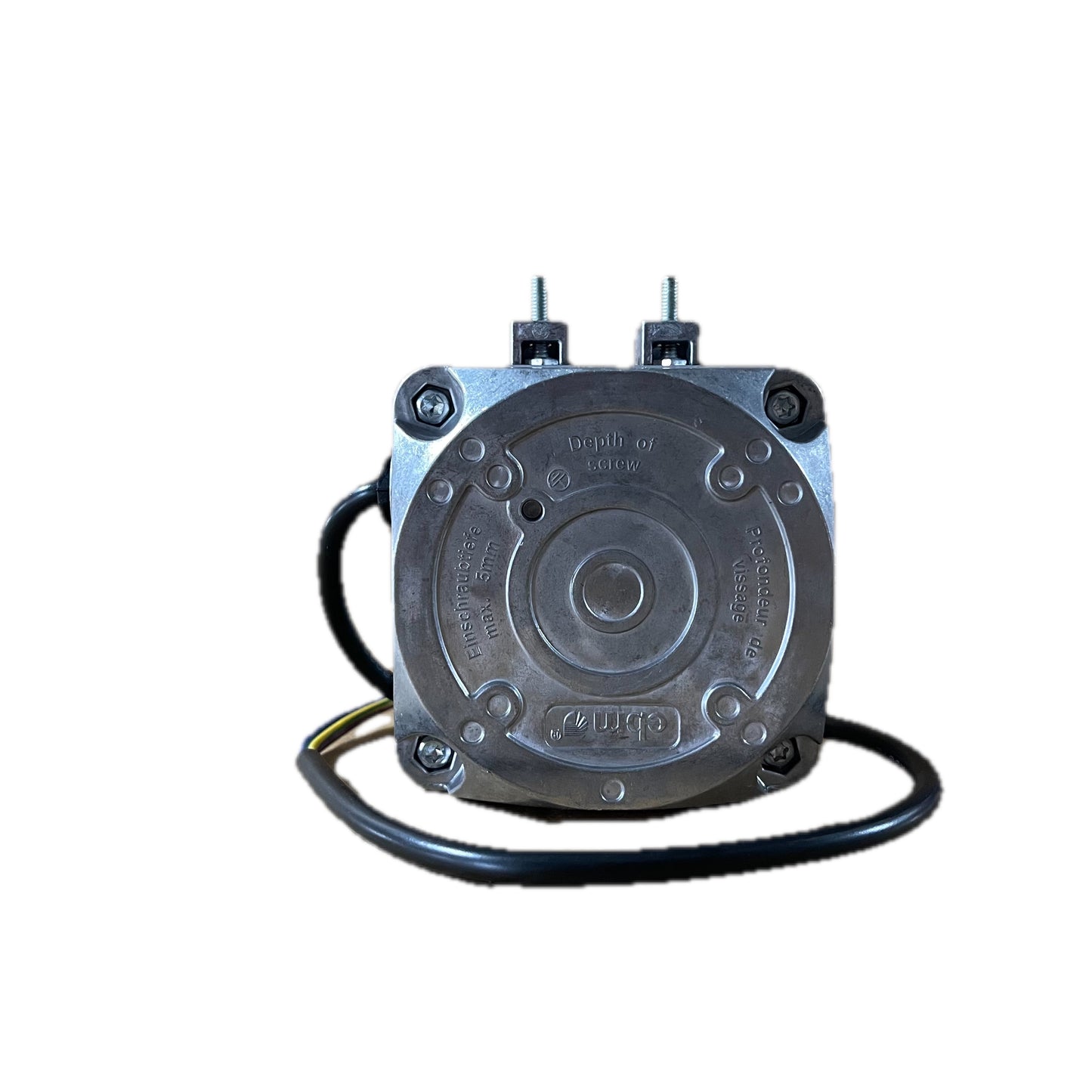Front view of ebm-papst M4Q045-BD01-01 industrial fan