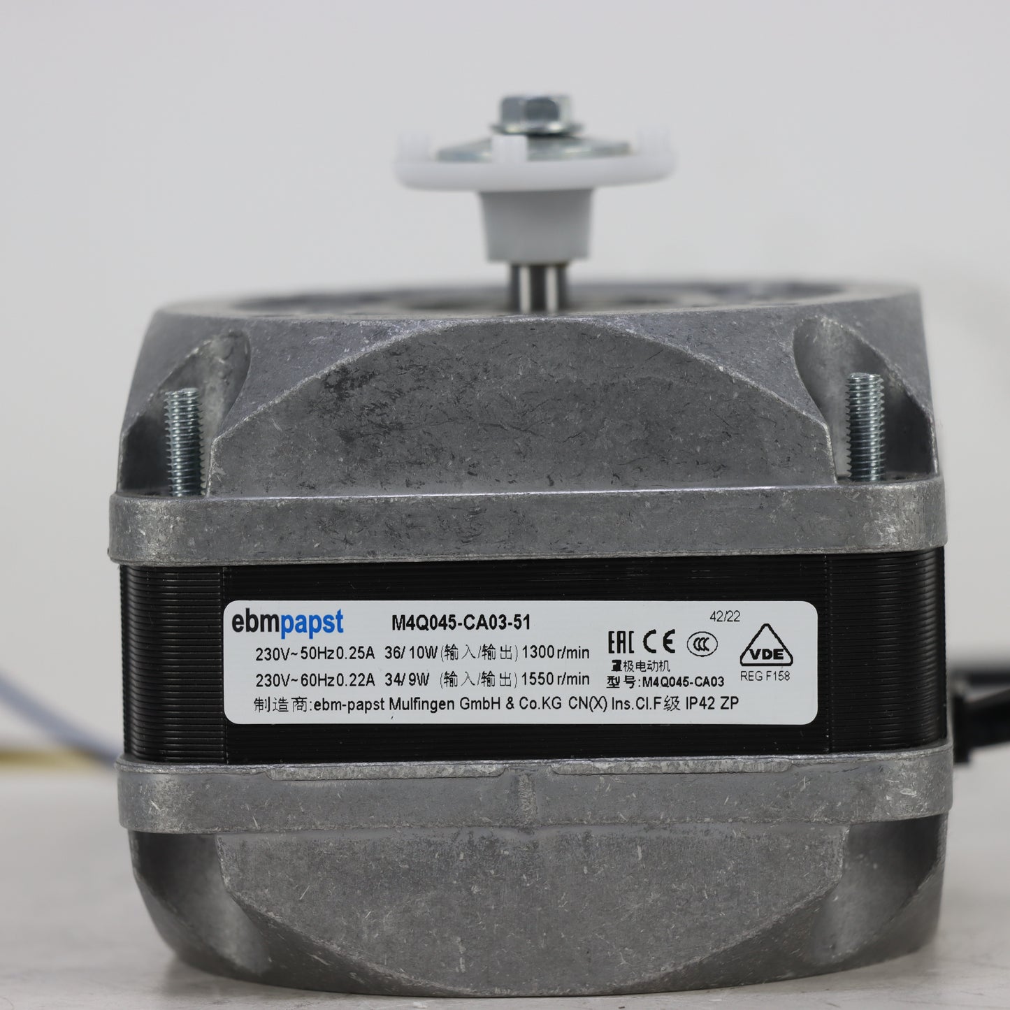 M4Q045-CA03-51 1500RPM Industrial Fan by ebm-papst
