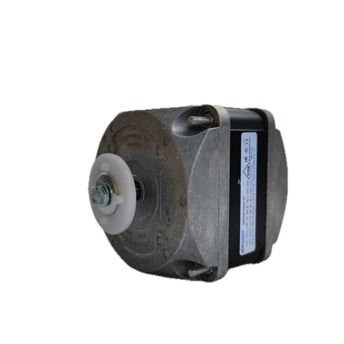 Side view of ebm-papst M4Q045-DA01-01 industrial fan