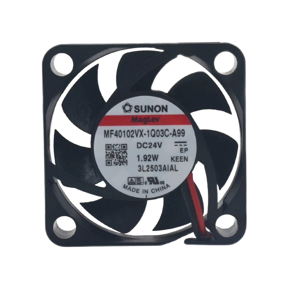 SUNON 24V DC MF40102VX-1Q03C-A99 Axial Fan 40*40*10mm product image