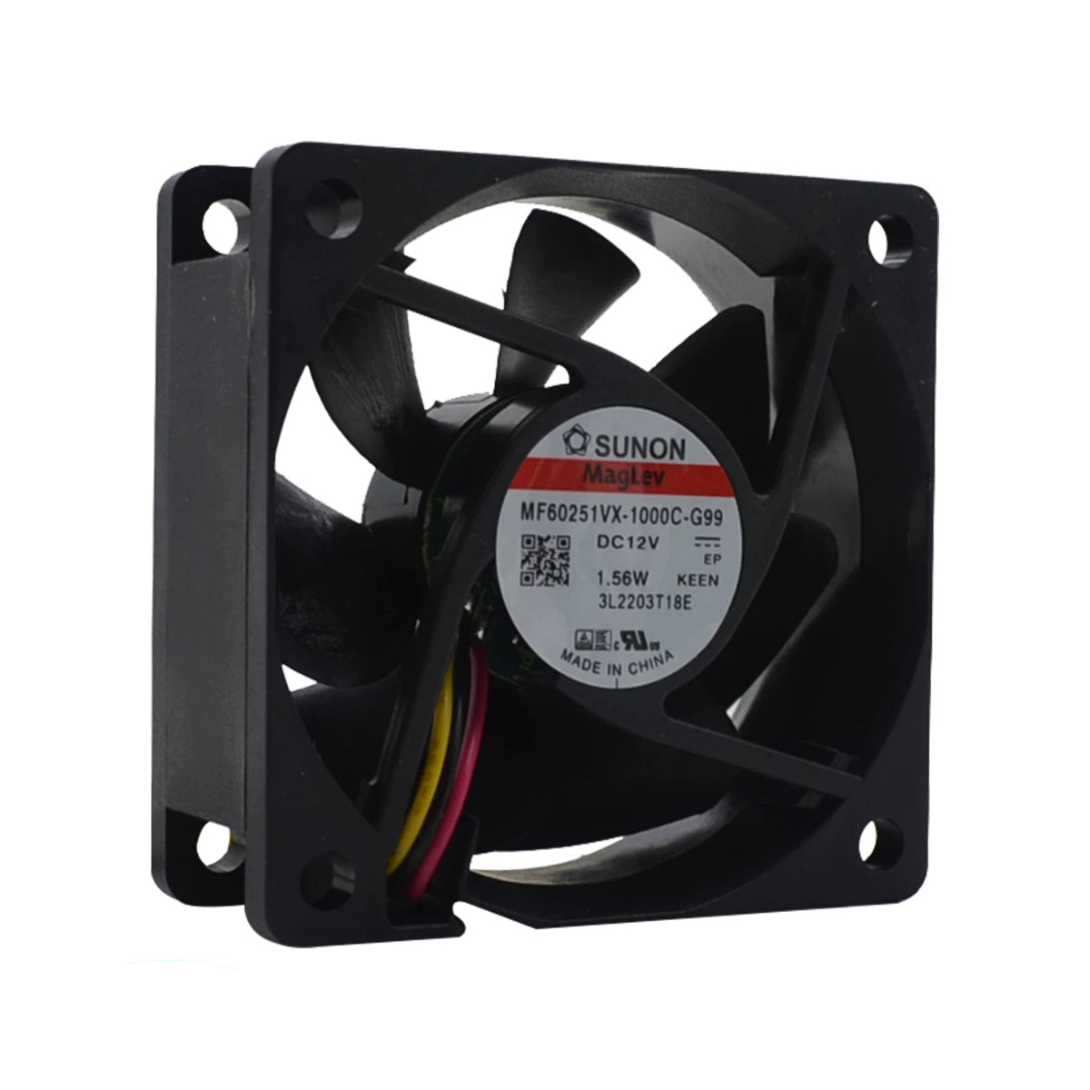 SUNON 12V DC MF60251VX-1000C-G99 Axial Fan 60*60*25mm product image