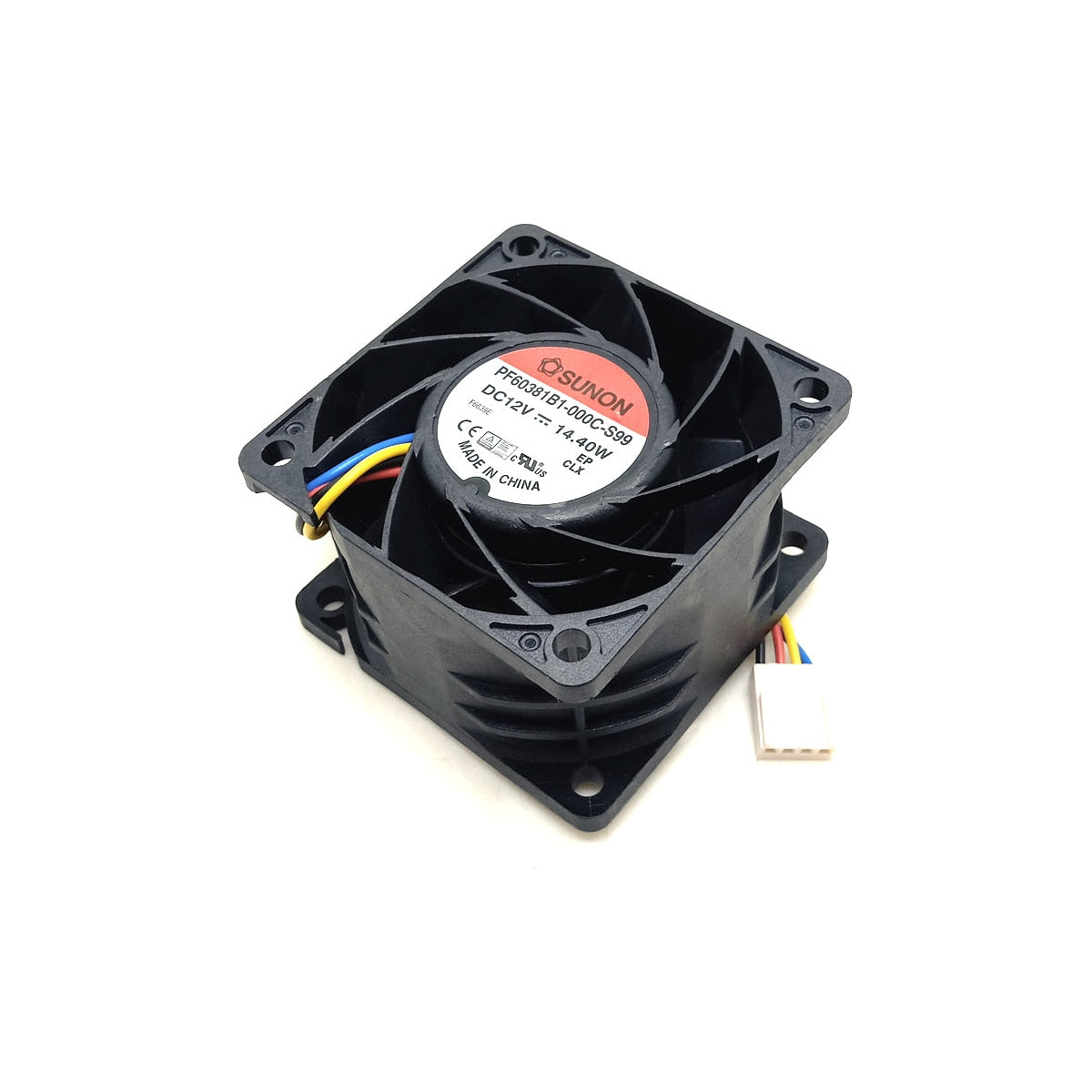 SUNON 12V DC PF60381B1-000C-S99 Axial Fan 60*60*38mm product image