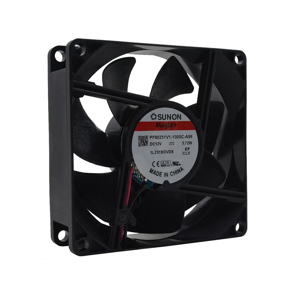 SUNON 12V DC PF80251V1-1000C-A99 Axial Fan 80*80*25mm product image