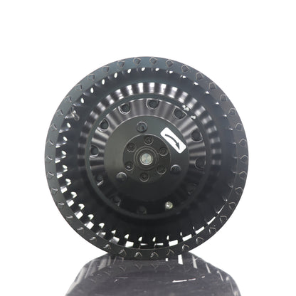 Front view of ebm-papst R2D140-AB02-12 centrifugal fan
