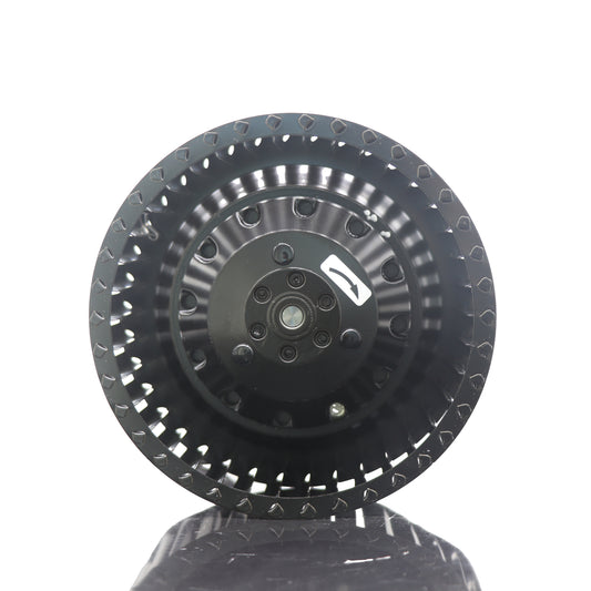 Front view of ebm-papst R2D140-AB02-12 centrifugal fan