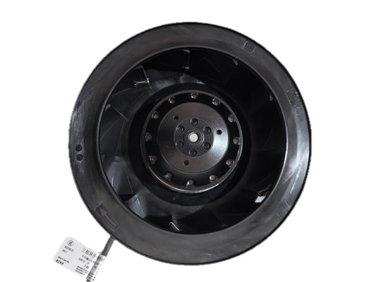 Front view of ebm-papst R2D220-AB02-10 centrifugal fan