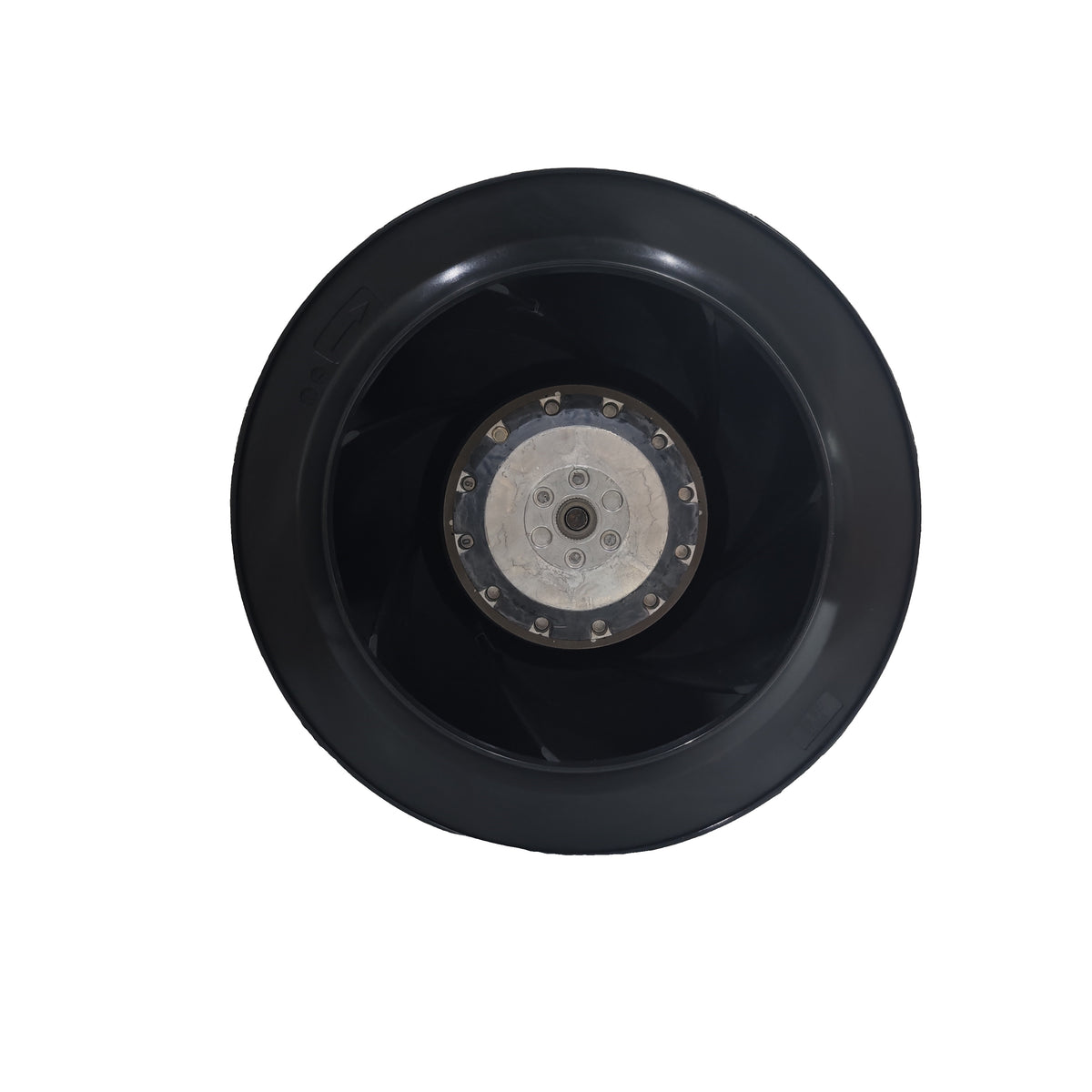 Front view of ebm-papst R2D225-AV02-15 centrifugal fan