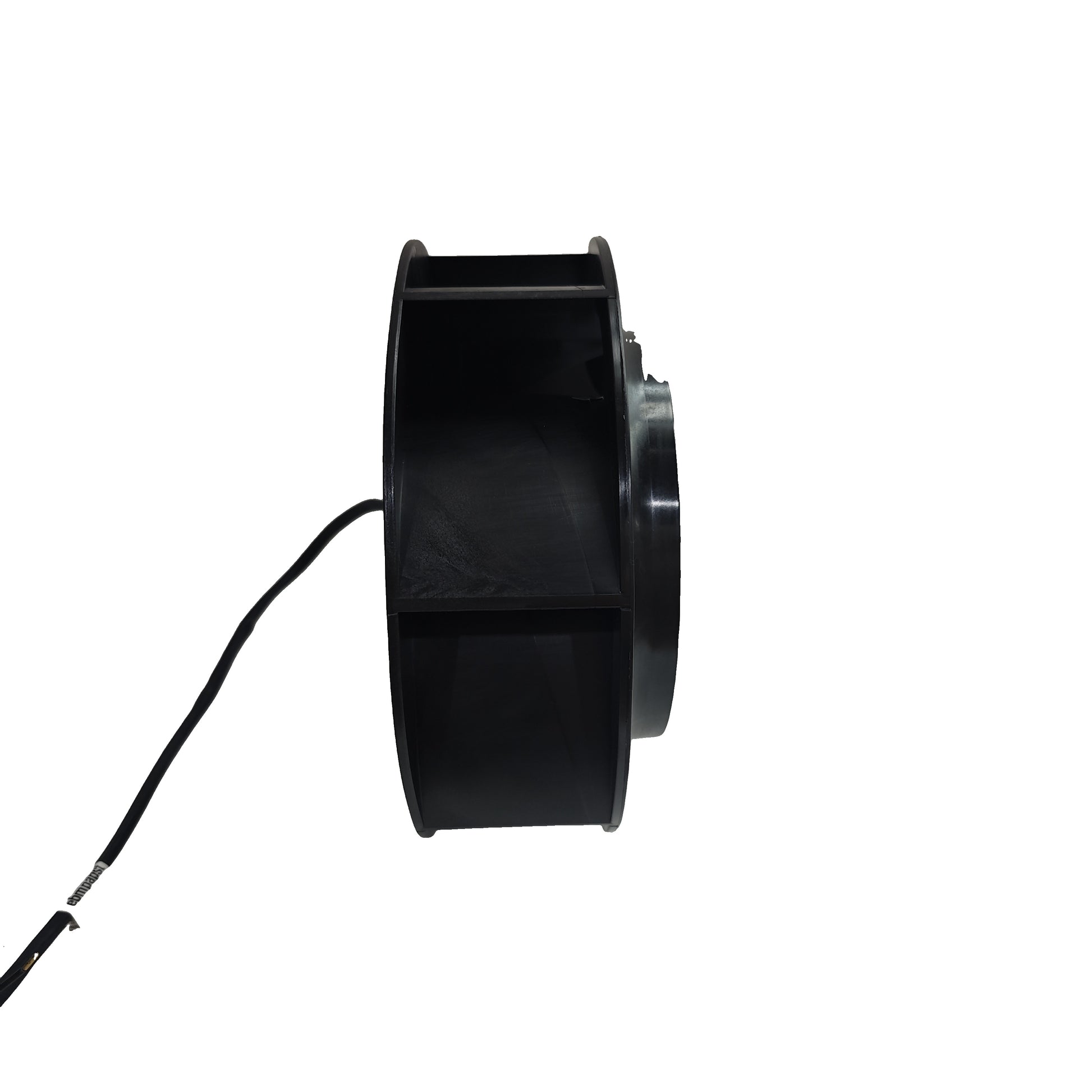 Side view of ebm-papst R2D225-AV02-15 centrifugal fan