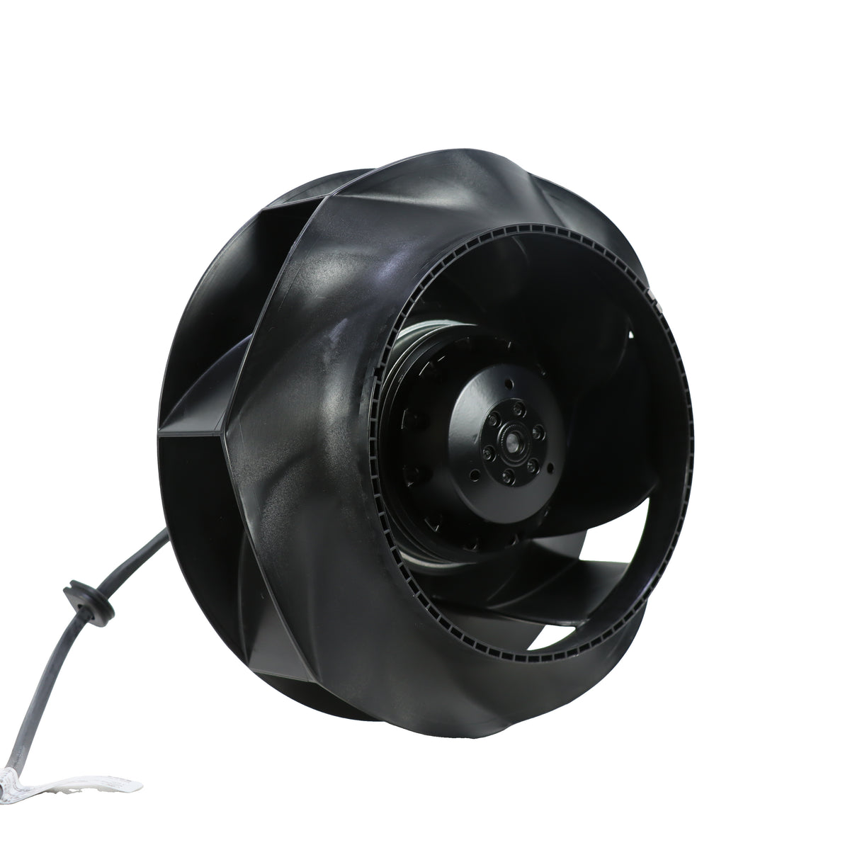 Back view of ebm-papst R2D225-RA26-15 centrifugal fan