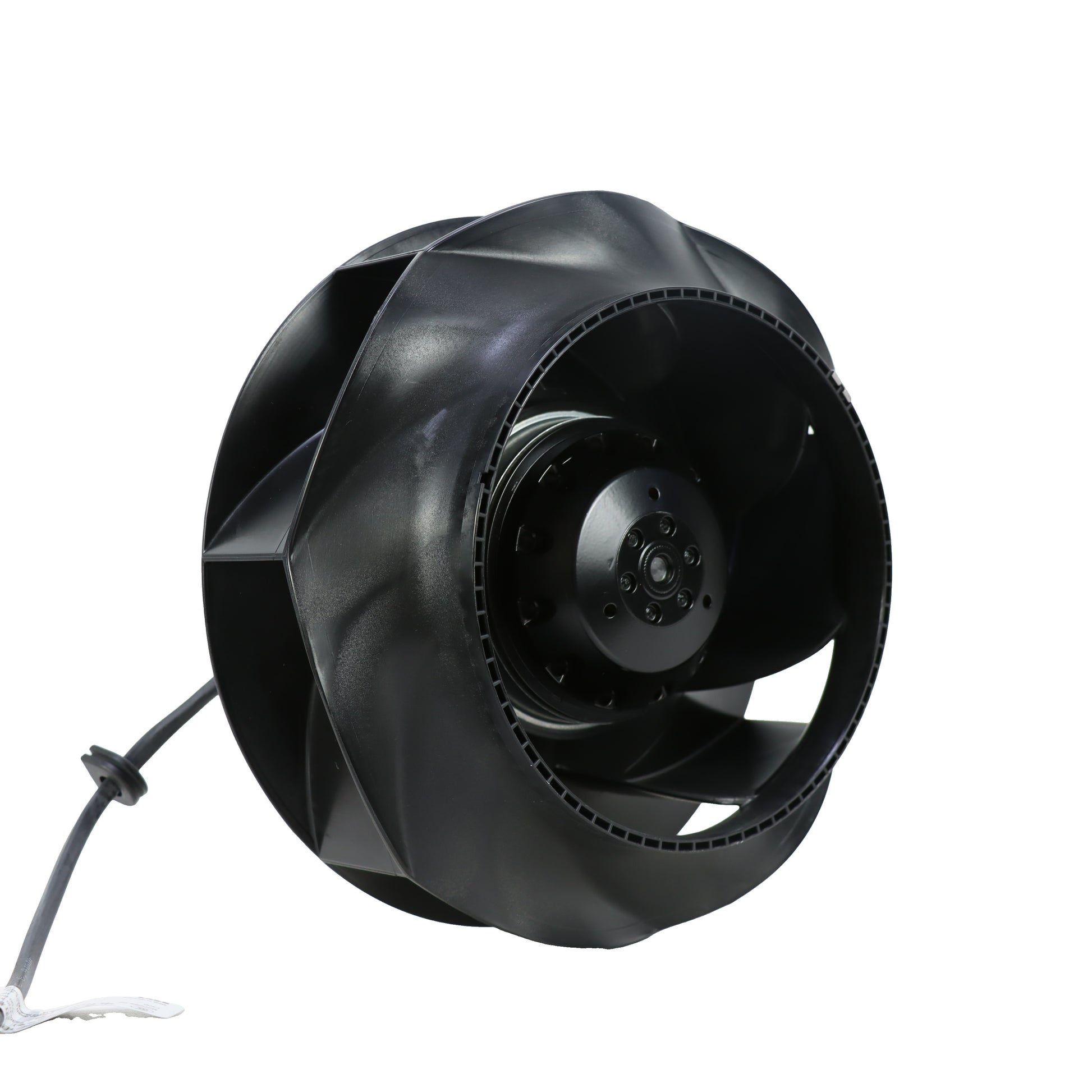 Back view of ebm-papst R2D225-RA26-15 centrifugal fan