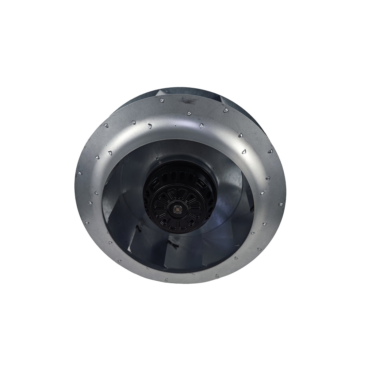 Front view of ebm-papst R2D280-AF10-09 centrifugal fan