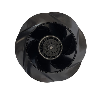 Front view of ebm-papst R2D280-RB06-01 centrifugal fan