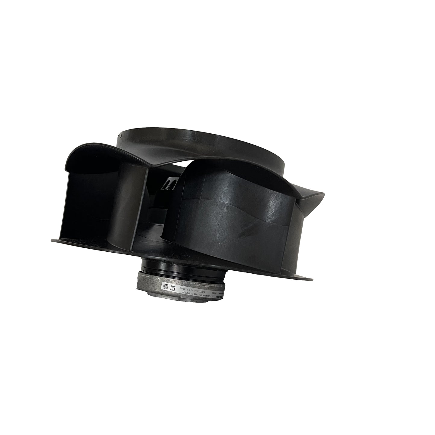 Side view of ebm-papst R2D280-RB06-01 centrifugal fan