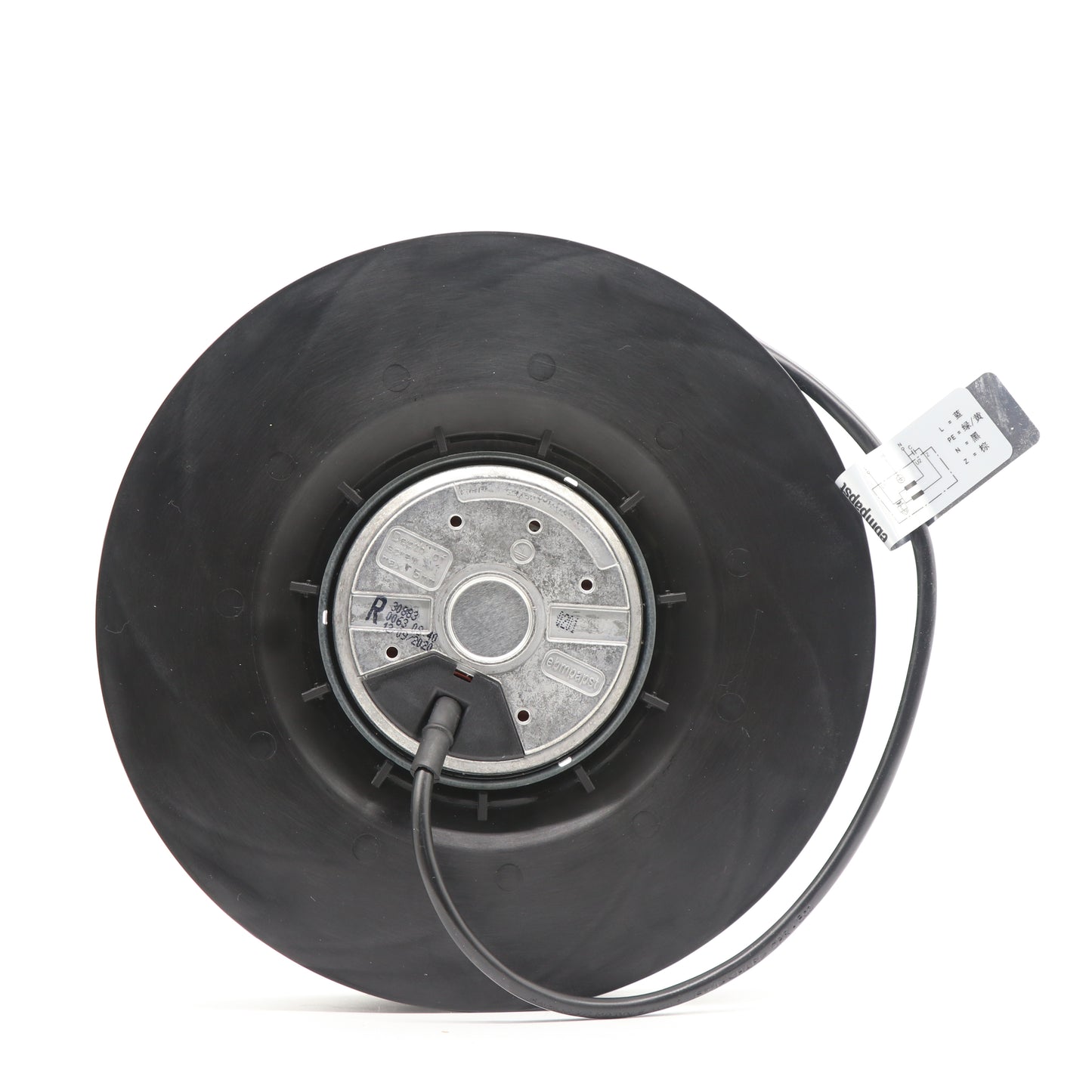 ebmpapst R2E220-AA40-05 220mm 2700RPM Centrifugal Fan for Control Cabinet Cooling