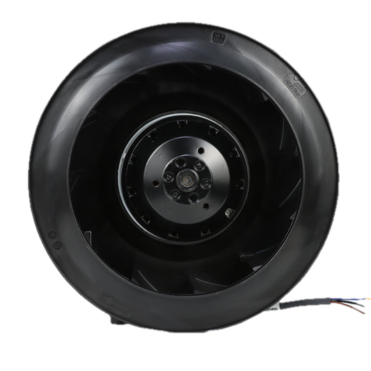 Front view of ebm-papst R2E220-AB08-62 centrifugal fan
