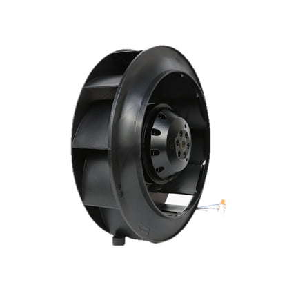 Side view of ebm-papst R2E220-AB08-62 centrifugal fan