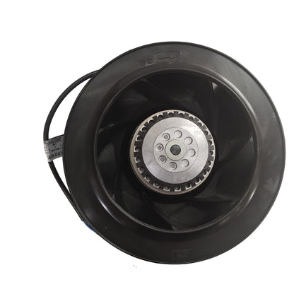 Front view of ebm-papst R2E225-BE51-13 centrifugal fan