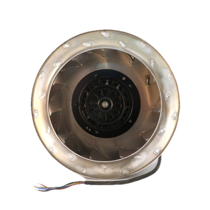 Front view of ebm-papst R2E270-AA01-05 centrifugal fan